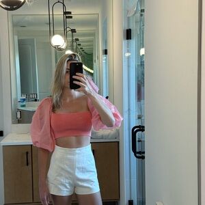 Puffy sleeve Zara top NWT